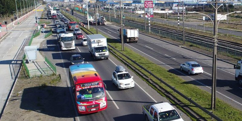 Ampliación de terceras vías en Ruta 160 incluirá una vía exclusiva para el transporte público