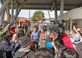 Manifestación pro mapuche genera caos vehicular entre Concepción y Penco cerca de la cárcel El Manzano