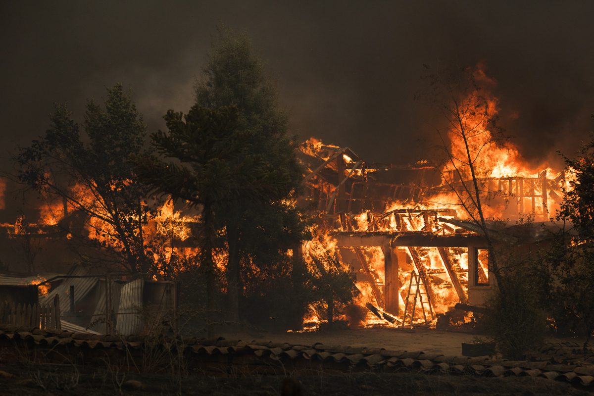 Más de la mitad de los incendios en la región del Bío Bío durante el 2023 fueron provocados intencionalmente