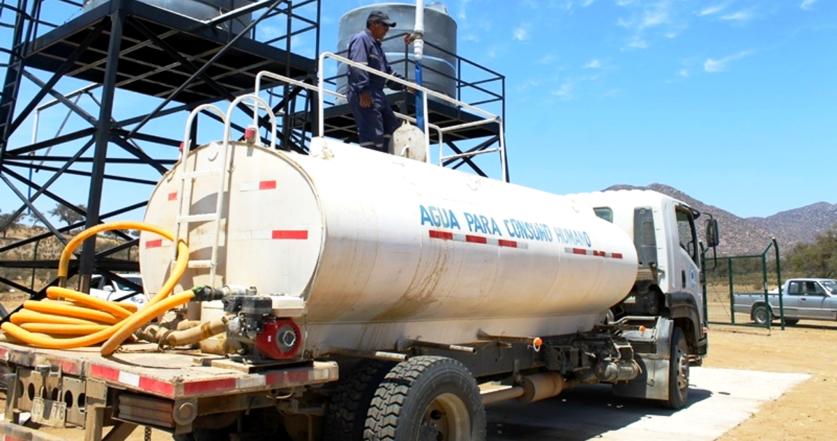 Restablecimiento de la distribución de agua potable a través de los Aljibes en la Provincia del Bío Bío