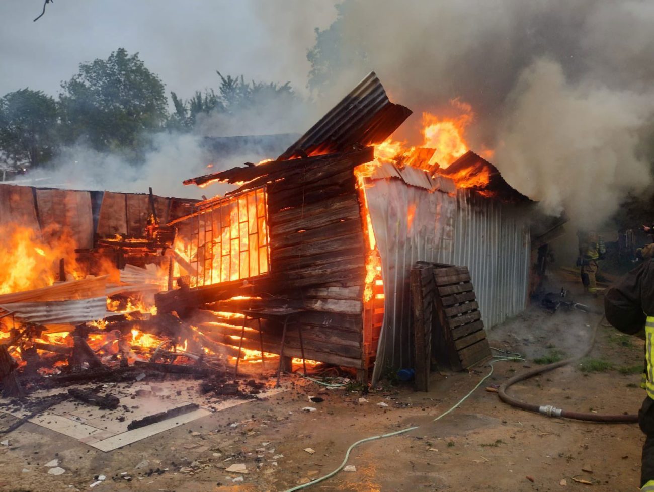 Trabajan en la documentación de los menores fallecidos tras el incendio en Cerro Obligado