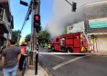 Incendio consume vivienda en el centro de Concepción