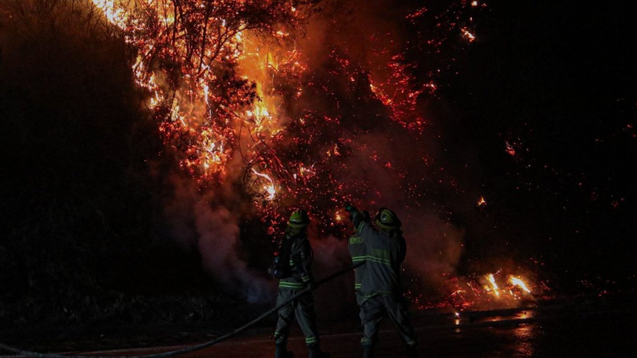 Mulchén bajo Alerta Roja por devastador incendio forestal